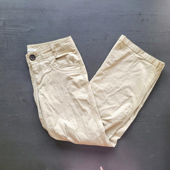 Y2K Flap Pocket Loose Baggy Straight Fit Khakis - Dockers - Picture 1 of 10